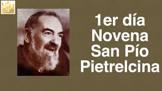 Día 1 Novena Padre Pío novena padrepio sanpiopietrelcina virgenmaria catolicos iglesias paz [upl. by Brenk959]