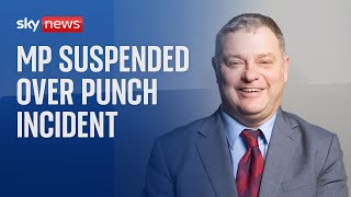 Labour Party suspends MP after video showed him punching man in street [upl. by Harris972]