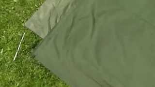 Dye and Fabsil water proofing the tent [upl. by Naie]