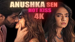 Anushka Sen  Kissing Scene  Face CloseUp  Dil Dosti Dilemma  4K [upl. by Elisabetta]