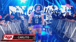 Carlito Entrance  WWE Monday Night Raw May 27 2024 [upl. by Diehl]