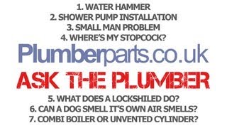 ASK THE PLUMBER 03  Plumbing Tips [upl. by Verla]