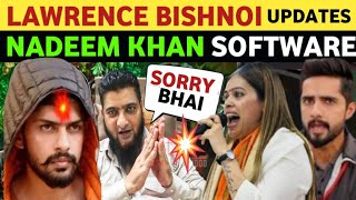 LAWRENCE BISHNOI VS SALMAN KHAN BISHNOI COMMUNITY DEMANDS JUSTICE NADEEM KHAN LATEST VIRAL VIDEO [upl. by Grover]