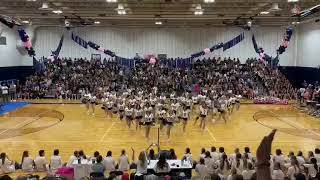 Varsity Indianettes Western Pep Rally 2425 [upl. by Nolyd]