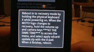 Part 1 Unrooting and Rooting a Motorola DROID  DroidMod 10 [upl. by Navak]