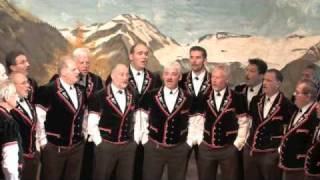 Jodelchor beim Jodlerfest in Gstaad [upl. by Aryt]