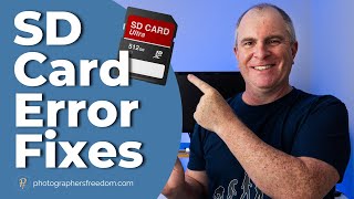 11 Fixes For SD Camera Card Errors  A Solution For Your SD Card Problem [upl. by Herrera]