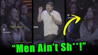 Comedian INSTANTLY HUMBLES Group Of MAN HATING Women [upl. by Sivraj579]