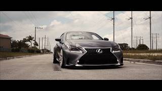 Bagged Lexus RC350 FSport  Velgen VMB7 [upl. by Gerhardt]