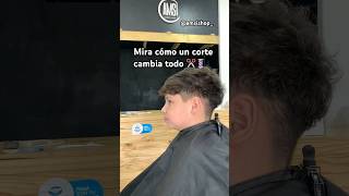 Mira este antes y después 💈🔥 parati barber barbershop [upl. by Vastah497]