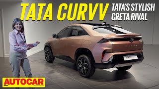 Tata Curvv design highlights  SUV coupe is coming soon  Autocar India [upl. by Mella825]