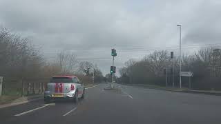 dashcam Burbage to Broughton Astley march 12th 2023 [upl. by Aihtnis743]