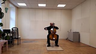 Jan Bobak master cello 2019 with Thomastik Versum Solo [upl. by Tnecillim]