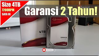 Hardisk 4TB Termurah di pasaran Baru bergaransi resmi Osmous Hardisk Review [upl. by Ahcsatan751]