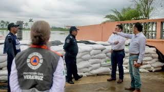 Gob Cuitláhuac García preside la Reunión de Fuerzas de Tarea en Tlacotalpan [upl. by Inat515]