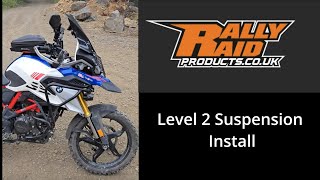 Transforming Your G310GS Rally Raid Level 2 Suspension Install [upl. by Acinelav]