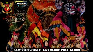 Live Jaranan SAMBOYO PUTRO Live Bendo Pagu Kediri [upl. by Bradney]