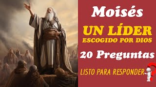 20 preguntas sobre Moisés biblia enseñanzasbiblicas éxodo moises [upl. by Anelegna290]