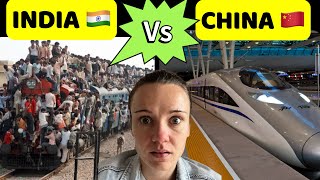 CHINA vs INDIA Railways JAWDROPPING  关注中国 [upl. by Birkner323]