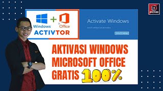 Aktivasi Windows dan Microsoft Office GRATIS 100 Work [upl. by Vokay]