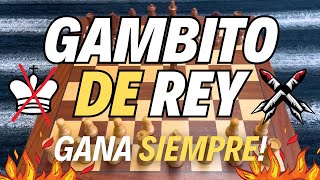 GAMBITO PODEROSO para GANAR en AJEDREZ [upl. by Modestia250]