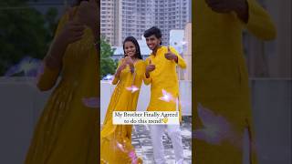 Did this song sync 😅Brother sisterRiyas moni  moni riyas [upl. by Immas]