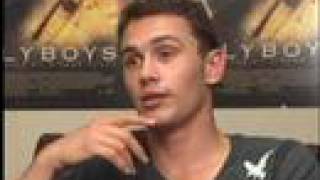 JAMES FRANCO amp FLYBOYS INTERVIEW [upl. by Leary]