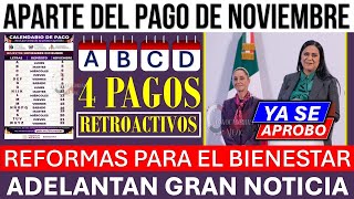 💥 INICIAN PAGOS FECHA CONFIRMADA 💥 ADULTOS MAYORES AVISO URGENTE REGALASO APRUEBAN AUMENTO 0 A 64 [upl. by Eanar564]