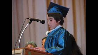 Marcs Salutatorian Speech 5th grade [upl. by Elyac]