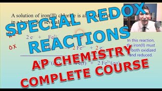 Disproportionation Reactions  AP Chemistry Complete Course  Lesson 131 [upl. by Yesak]