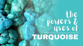 Turquoise Spiritual Meaning Powers And Uses [upl. by Imerej]