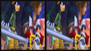 Kingdom Hearts 15 HD Remix 1080i vs 1080p [upl. by Hanleigh]