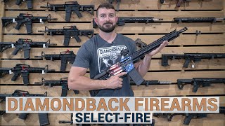 SelectFire Touring Diamondback Firearms  Pocket Pistols ARs and More [upl. by Ynaffet951]