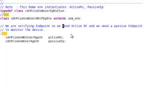 Integration of PCIE VIP UVM Environment [upl. by Carie]