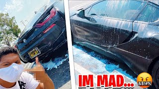 The Kid who LEAKED My SONG EGG’D My BMW i8 amp THIS HAPPENED [upl. by Haseena]