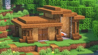 CASA SIMPLES  MINECRAFT TUTORIAL [upl. by Surat]