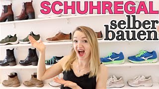 SCHUHREGAL 👠 selber bauen DIY [upl. by Enirbas]