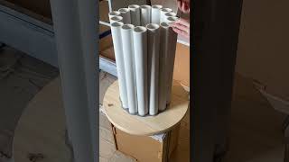 How to make your own fluted accent table diy diyprojects furnituredesign [upl. by Walton958]