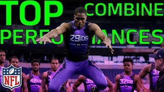 Top NFL Combine Performances of the Past 10 Years  NFL Highlights [upl. by Fidellas]