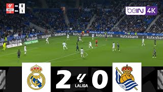 Real Madrid contre Real Sociedad 20  LaLiga 202425  Résumé de Match [upl. by Ynomrah39]