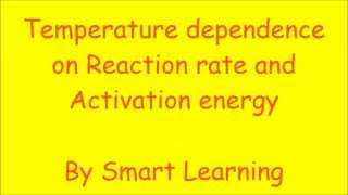 Temperature dependence on Reaction rate and Ea  LN 21 CLASS XII Chemical Kinetics CHEMISTRY [upl. by Renaxela]