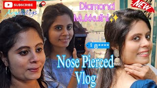 Nose piercing story experience and after care in tamil  Diamond nose pin  PROS AND CONS👀 [upl. by Nnaear945]