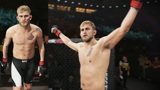 EA Sports UFC 2 Career Mode  98 OVR Alexander Gustafsson Gameplay [upl. by Blondelle637]