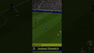 Joshua Kimmich banger shot🤒…Efootball 2025 bayern Pess [upl. by Georas]