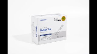 Bioeasy Onestep Rapid Test for Milk  BioQuick 4IN1 BTCC [upl. by Isidor]