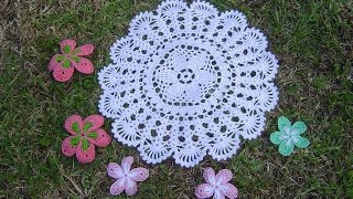 Como Aprender a tejer carpeta Fácil a crochet paso a paso DIY parte 22 [upl. by Ajoop699]