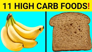 11 High Carb Foods You Should Avoid In Your Daily Diet   High Carb Foods [upl. by Ettenrahc40]