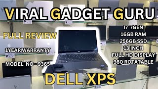 DELL XPS I7 7GEN 1 YEAR WARRANTY VIRAL GADGET GURU [upl. by Nagek]