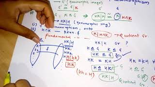 Second theorem of isomorphism [upl. by Ynnal902]