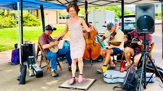 Chattanooga  Miss Moonshine buckdances with Snag Pine Boys  FoCo Colorado [upl. by Iegres84]